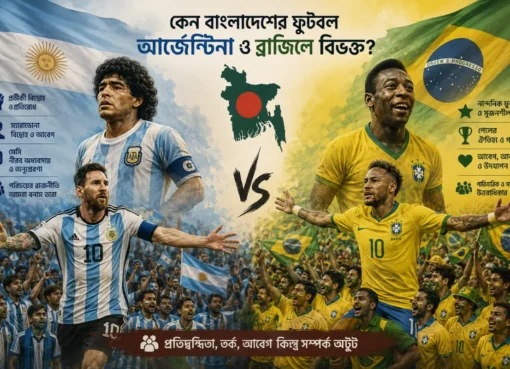 Argentina vs Brazil in Bangladesh